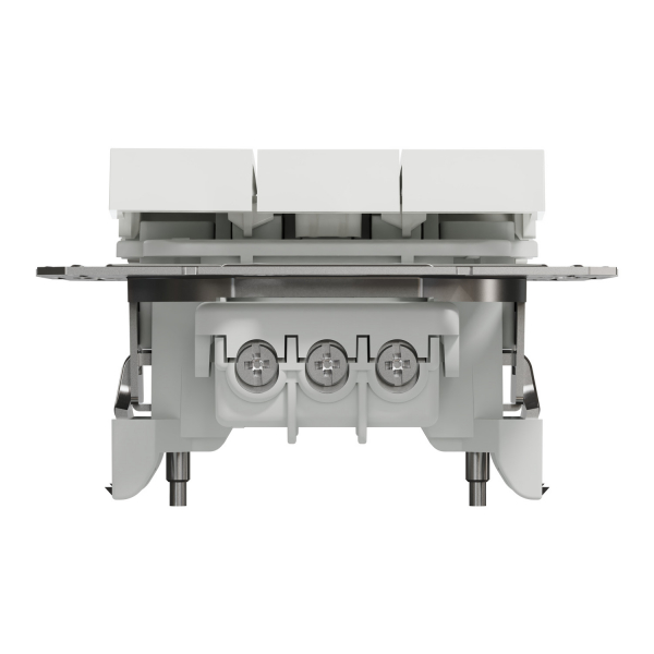 Schneider Asfora - 3 Fach Serienschalter